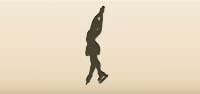 Figure Skater silhouette