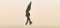 Figure Skater silhouette