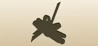 シナモンのシルエット