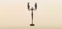 Candelabrum silhouette