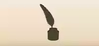 Inkwell silhouette