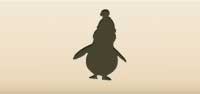 Penguin silhouette