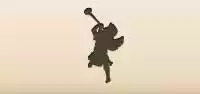 Angel silhouette