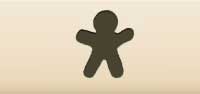 Gingerbread Man silhouette