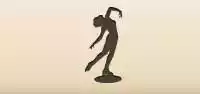 Figure Skater silhouette