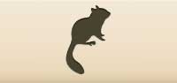 Chipmunk silhouette