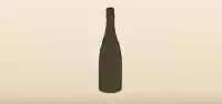 Champagne silhouette