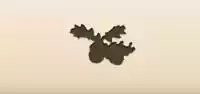 Acorns silhouette