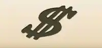 Dollar Sign silhouette