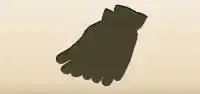 Work Gloves silhouette