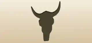 動物の頭がい骨