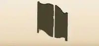 Swinging Doors silhouette