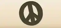 Peace Sign silhouette