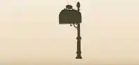 Mailbox silhouette