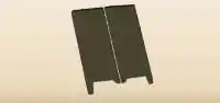 Swinging Doors silhouette