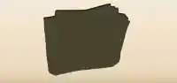 Newspaper silhouette