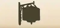 Clock silhouette