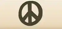 Peace Sign silhouette