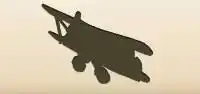 Airplane silhouette
