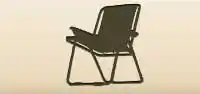 Folding Chair silhouette
