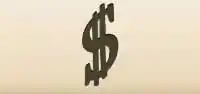 Dollar Sign silhouette