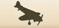 Airplane silhouette