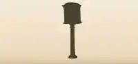Mailbox silhouette