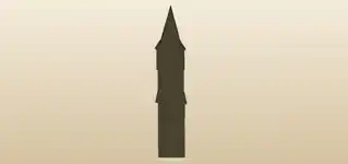 Tower silhouette