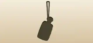 Hip Flask silhouette