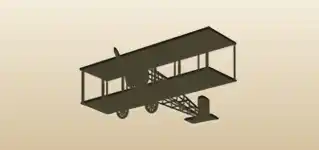 Airplane silhouette