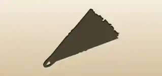 Hand Fan silhouette