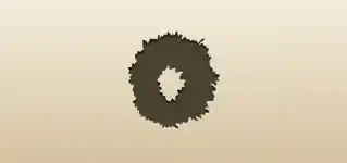 Wreath silhouette