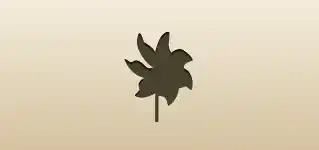 Pinwheel silhouette