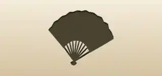 Hand Fan silhouette