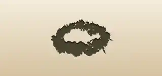 Wreath silhouette