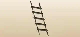 Rope Ladder silhouette