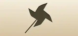 Pinwheel silhouette