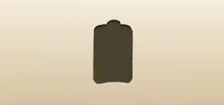 Hip Flask silhouette