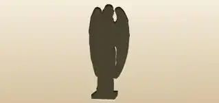 Angel silhouette