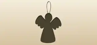 Angel silhouette