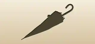 Umbrella silhouette