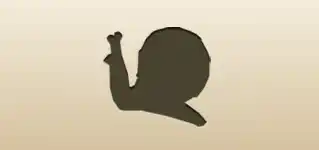 Snail silhouette