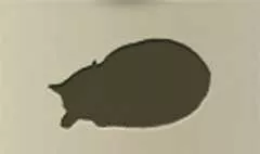 ネコのシルエット