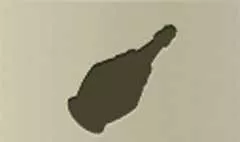 ボトルのシルエット