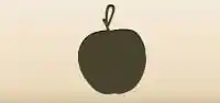 Apple silhouette