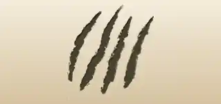 ひっかき傷