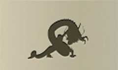 Dragon silhouette