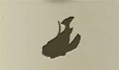 魚のシルエット