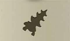 仏塔のシルエット