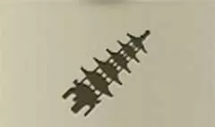 仏塔のシルエット